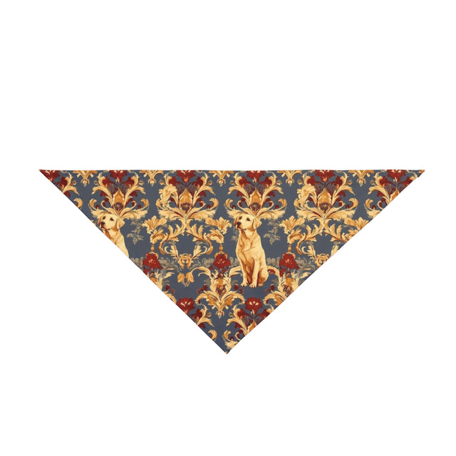 Baroque Burgundy Labradors Pet Bandana