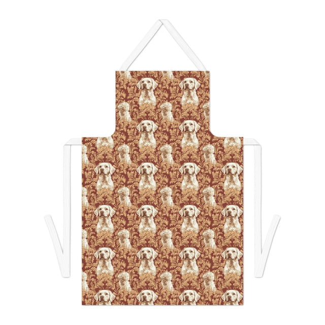 Baroque Cream Labradors Apron