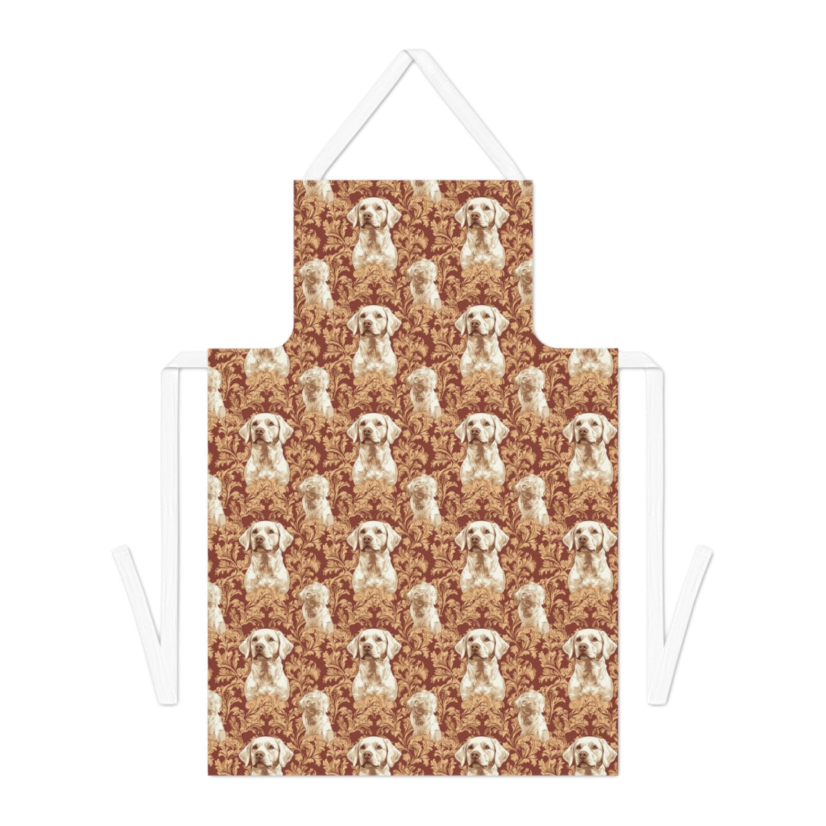 Baroque Cream Labradors Apron