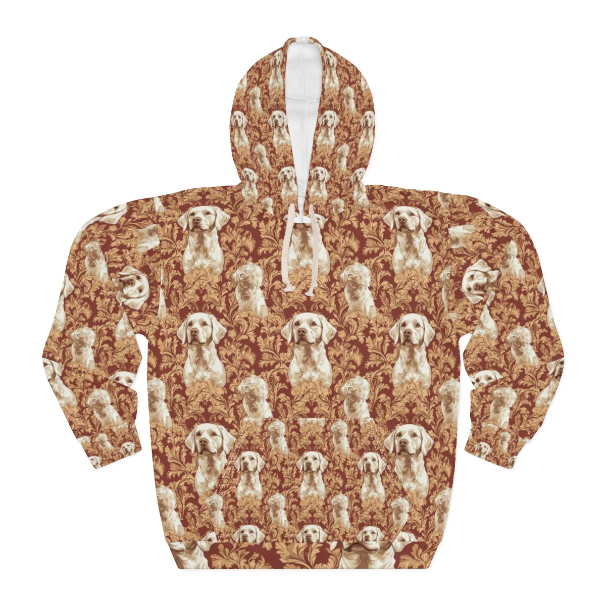 Baroque Cream Labradors Hoodie