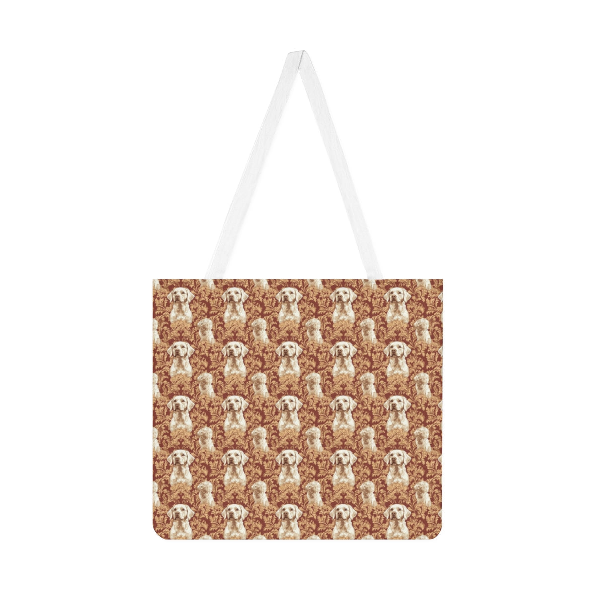 Baroque Cream Labradors Tote Bag