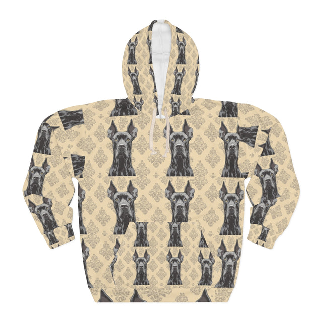 Baroque Elegance Danes Hoodie
