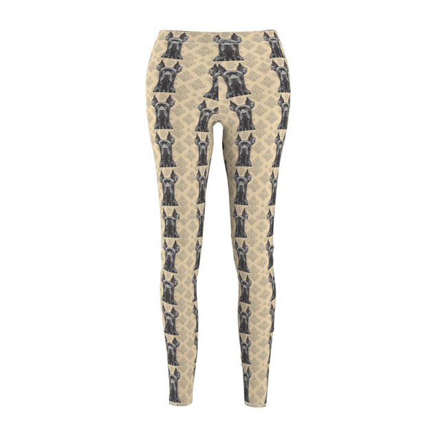 Baroque Elegance Danes Leggings