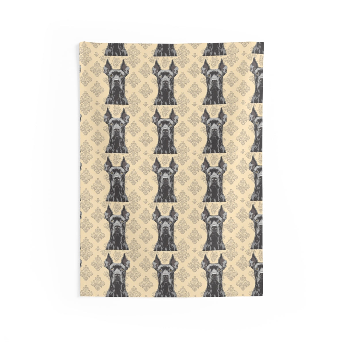 Baroque Elegance Danes Wall Tapestry