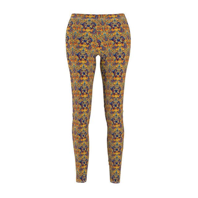 Baroque Flames Lab Leggings