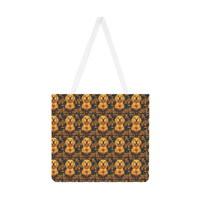 Baroque Golden Majesty Tote Bag