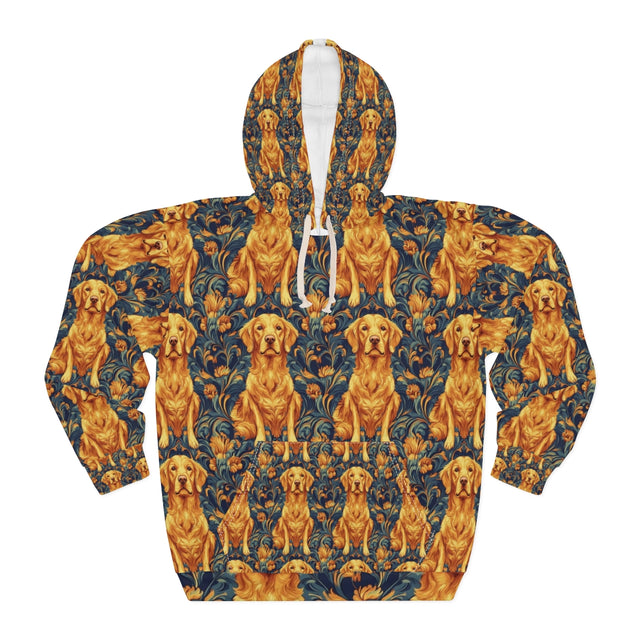 Baroque Golden Retrievers Hoodie