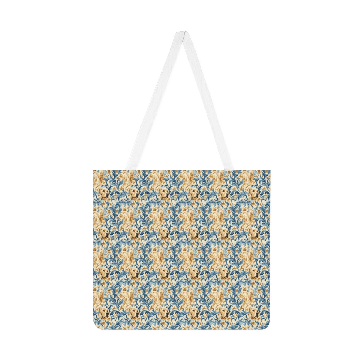 Baroque Golden Waves Tote Bag