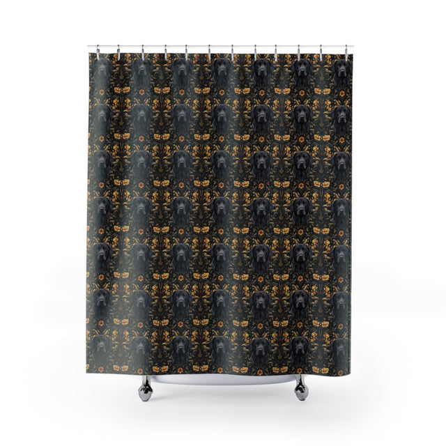Baroque Midnight Labs Shower Curtain