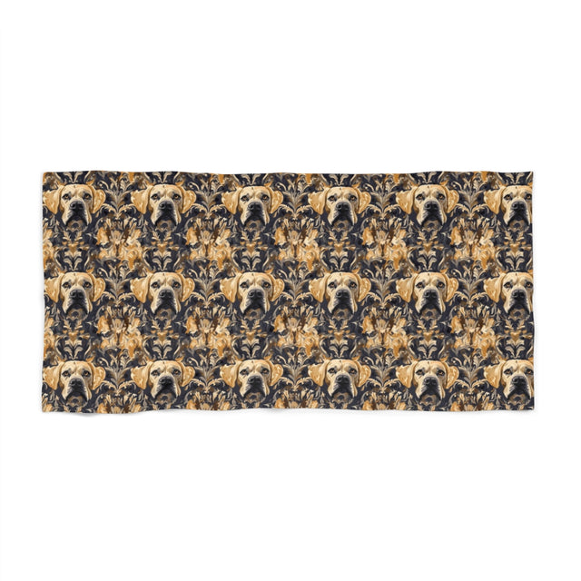 Baroque Renaissance Danes Beach Towel