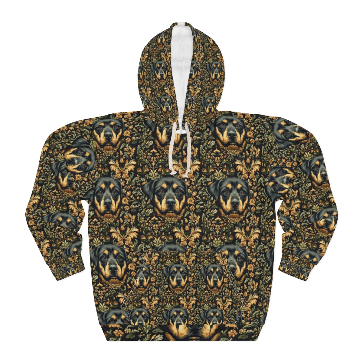 Baroque Rottweiler Tapestry Hoodie