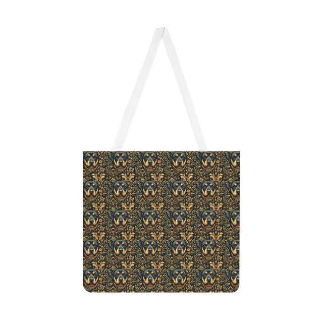 Baroque Rottweiler Tapestry Tote Bag