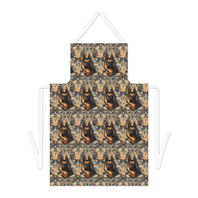 Baroque Shepherd Damask Apron