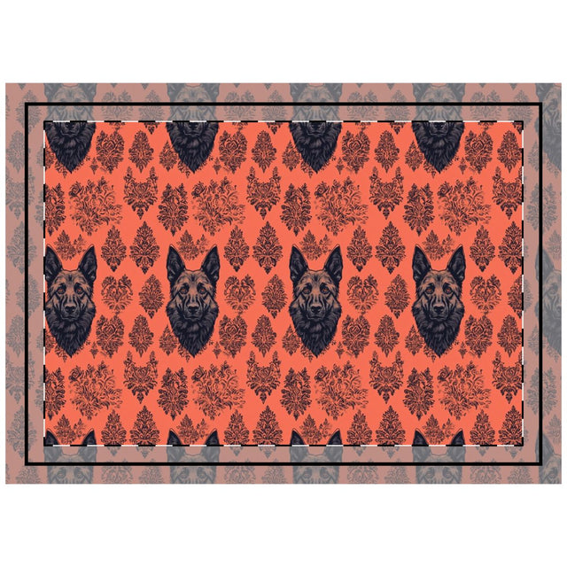 Baroque Shepherd Majesty Throw Pillow