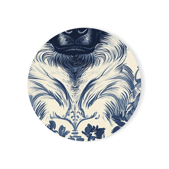 Baroque Shepherd Toile Coasters