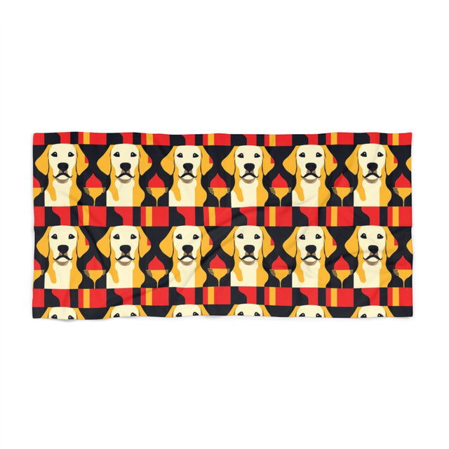 Bauhaus Golden Hour Beach Towel