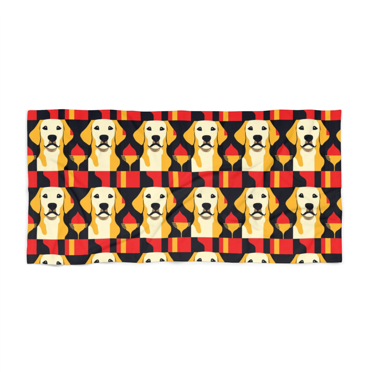 Bauhaus Golden Hour Beach Towel