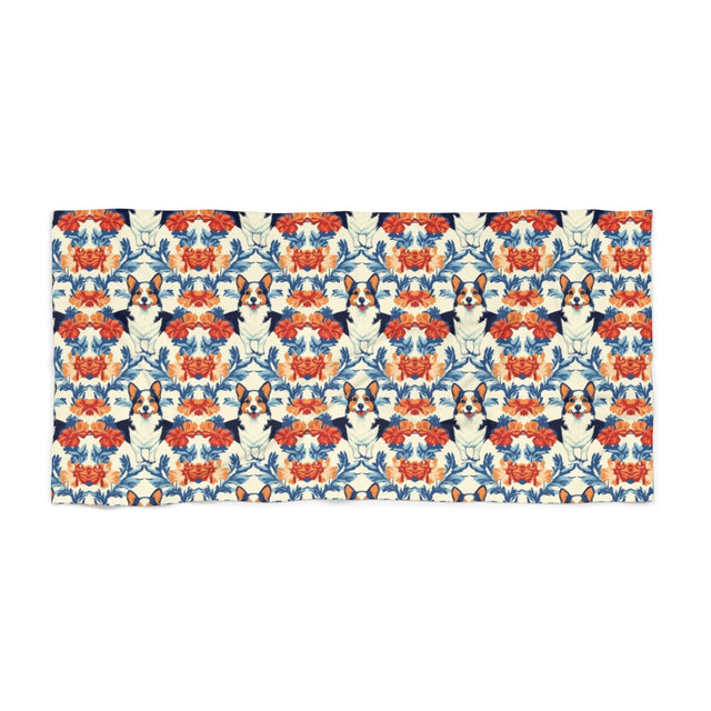 Bloom & Tail Tapestry Beach Towel