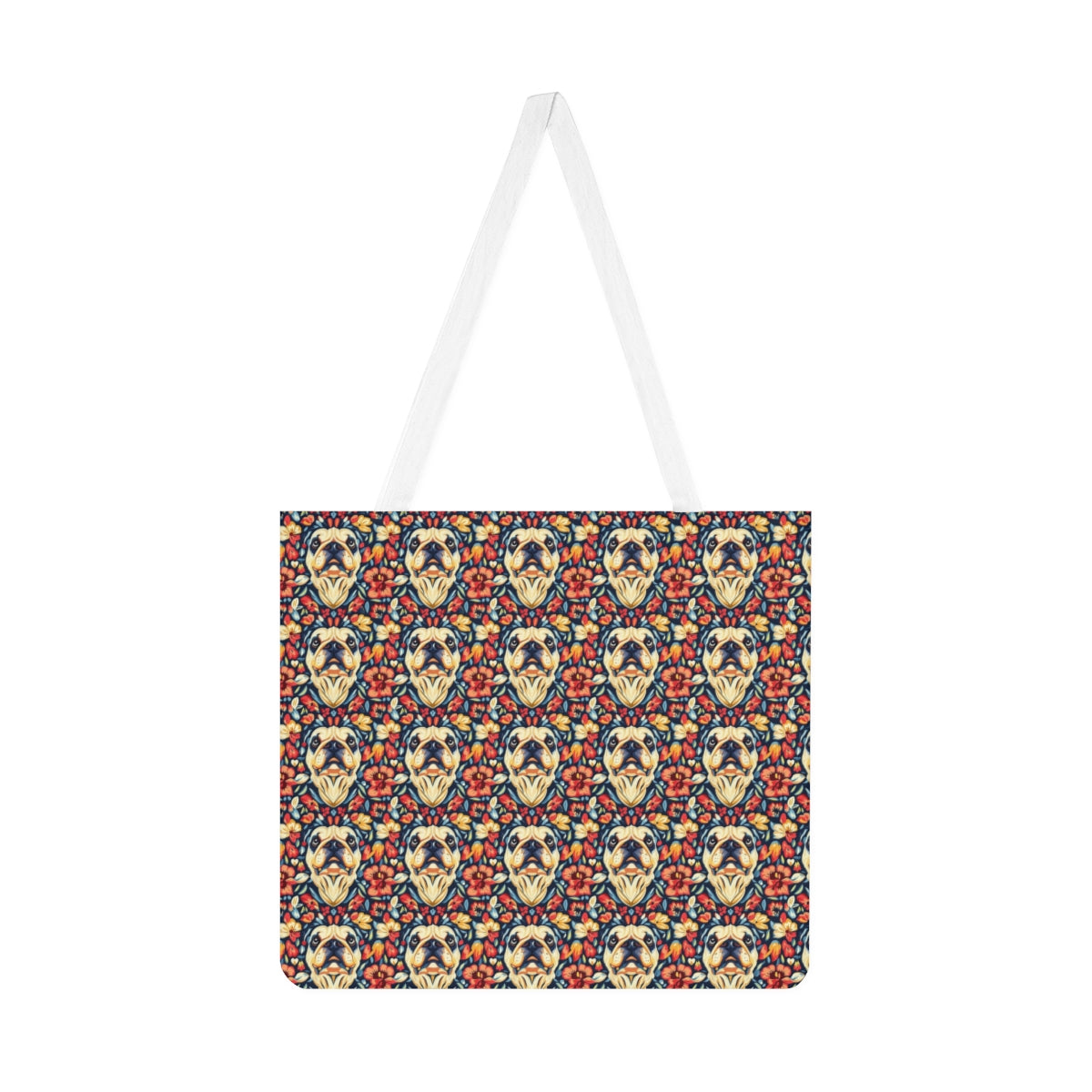 Blooming Bulldogs Fiesta Tote Bag