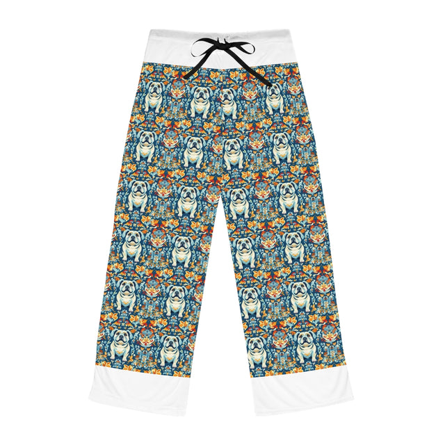 Bohemian Blooms Bulldogs Pajama Pants