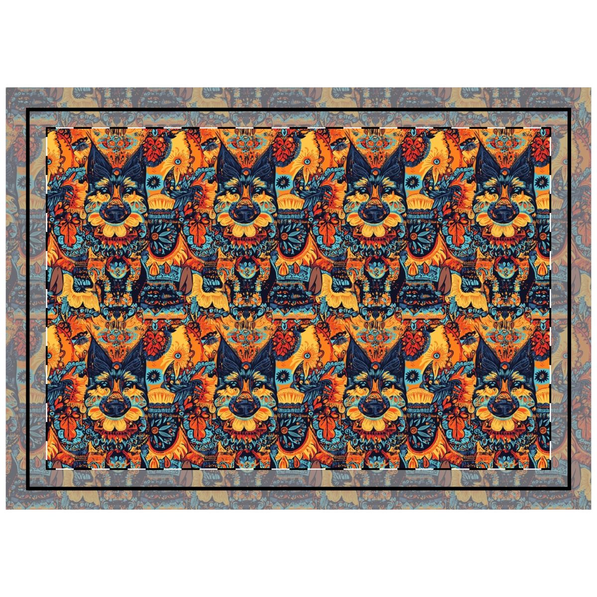 Bohemian Rhapsody Shepherds Throw Pillow