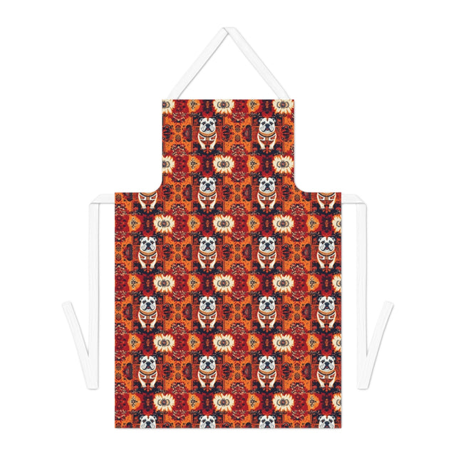 Bohemian Tapestry Bulldogs Apron