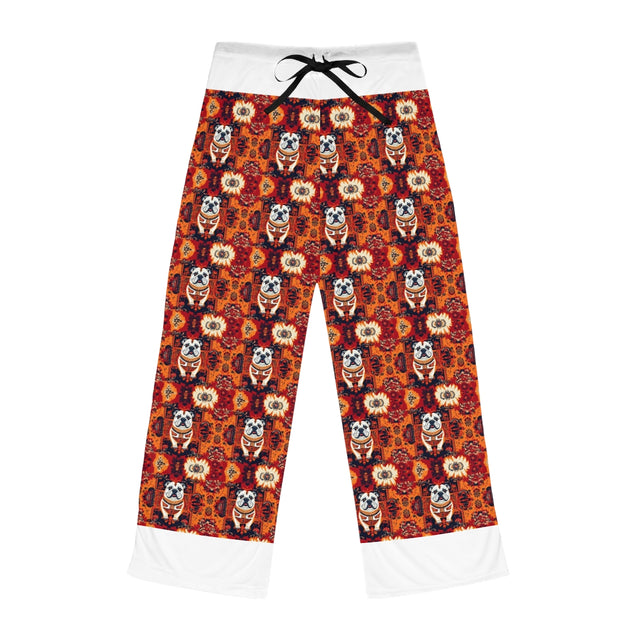 Bohemian Tapestry Bulldogs Pajama Pants