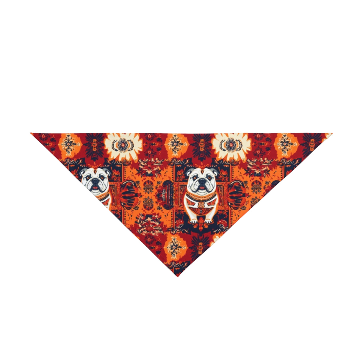 Bohemian Tapestry Bulldogs Pet Bandana