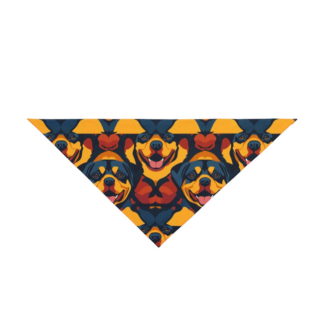 Bold Pop Rottweilers Pet Bandana