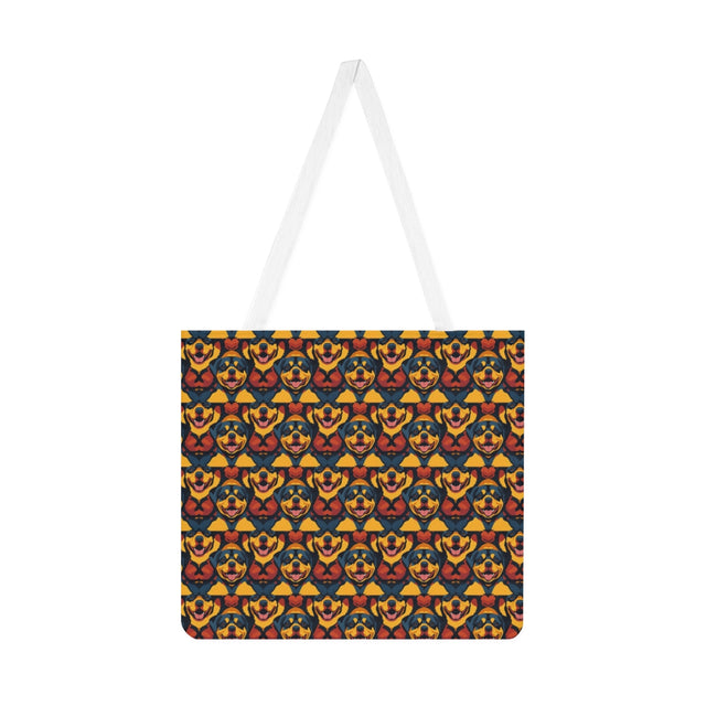 Bold Pop Rottweilers Tote Bag