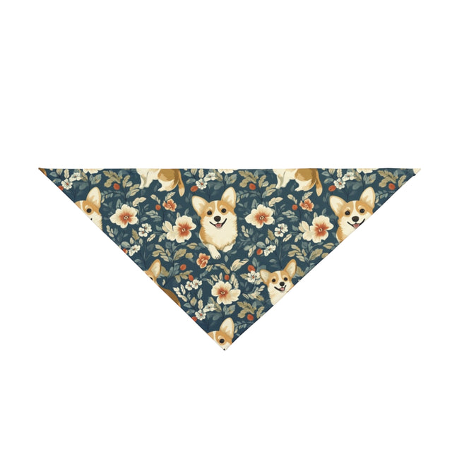 Botanical Bliss Corgis Pet Bandana