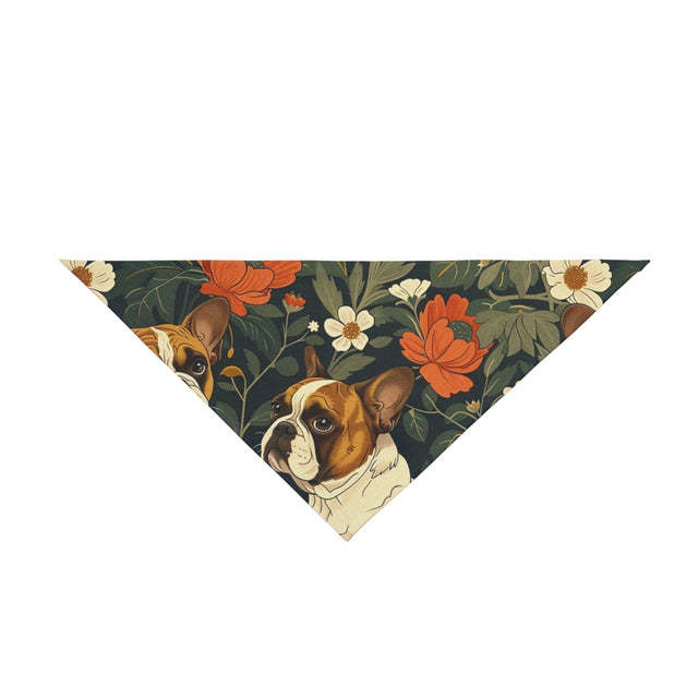 Botanical Bulldog Garden Pet Bandana