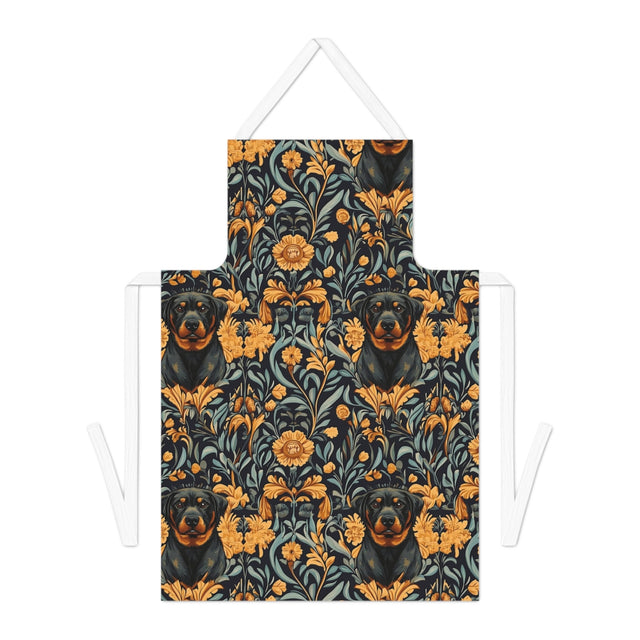 Botanical Tapestry Rottweilers Apron