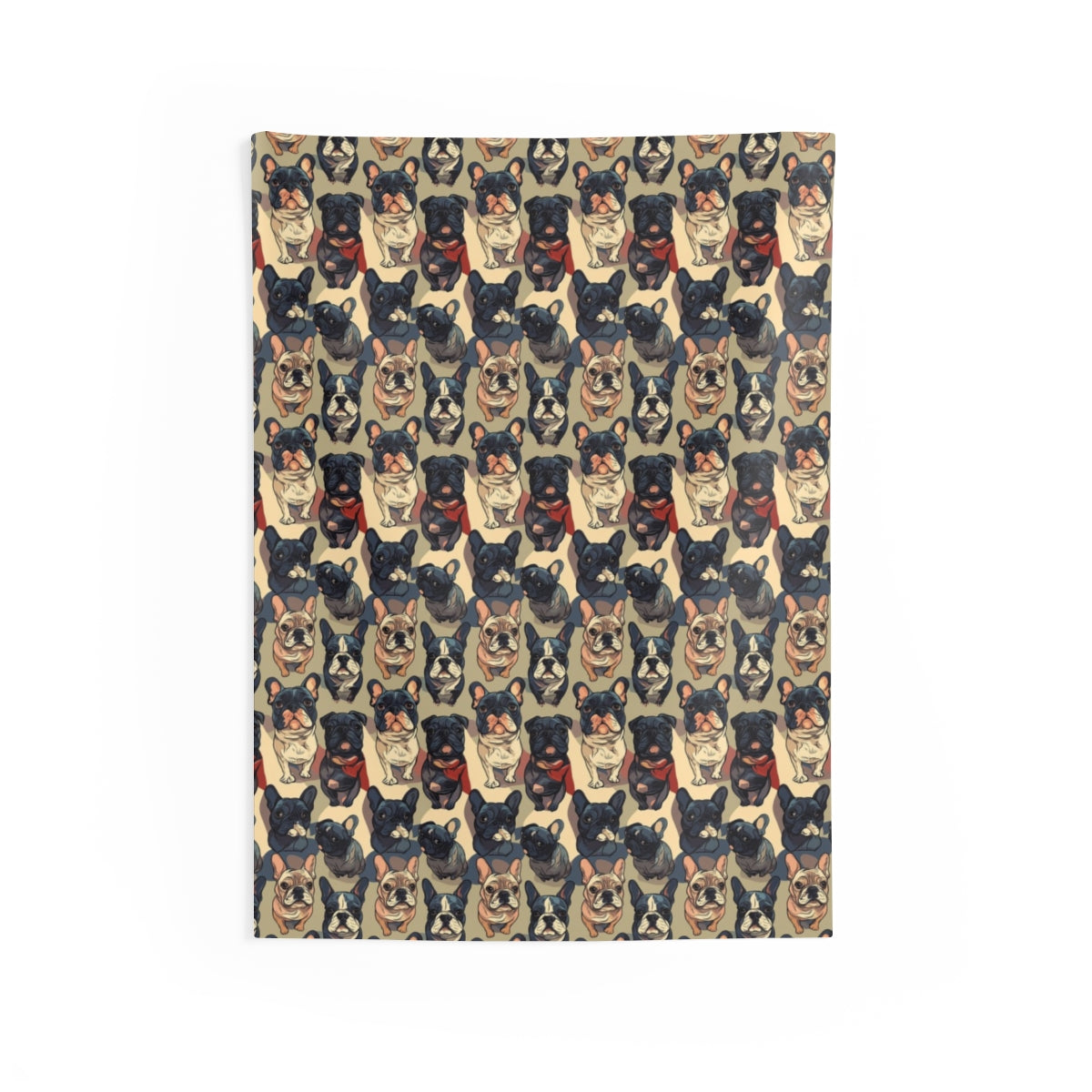 Brindle Boulevard Frenchies Wall Tapestry