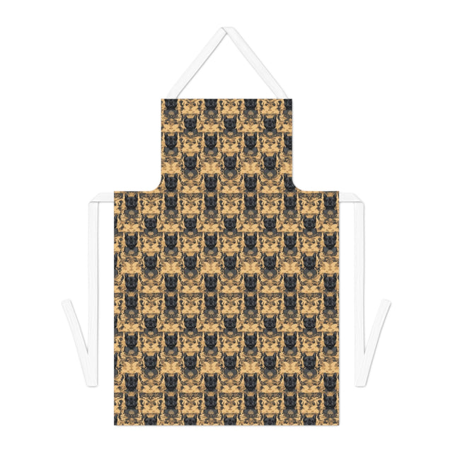 Bronze Majesty Frenchies Apron