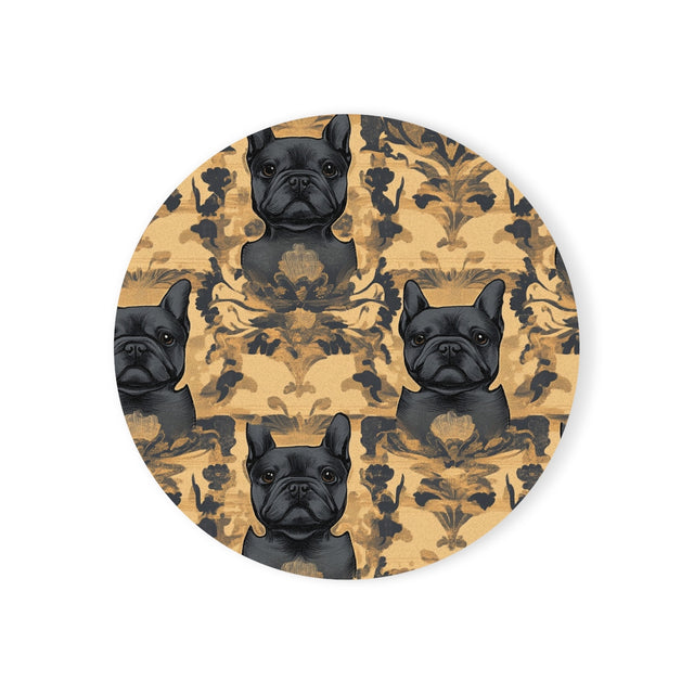 Bronze Majesty Frenchies Coasters