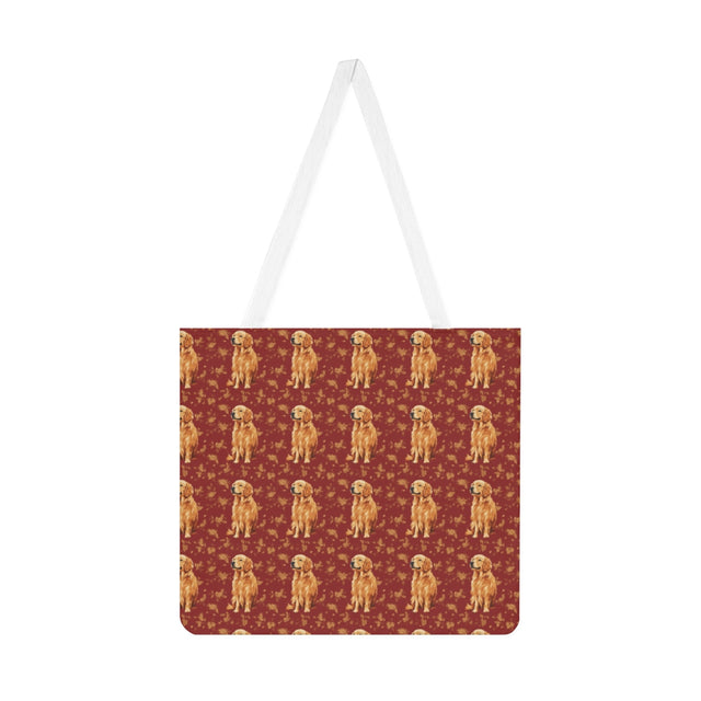 Burgundy Reverie Retrievers Tote Bag