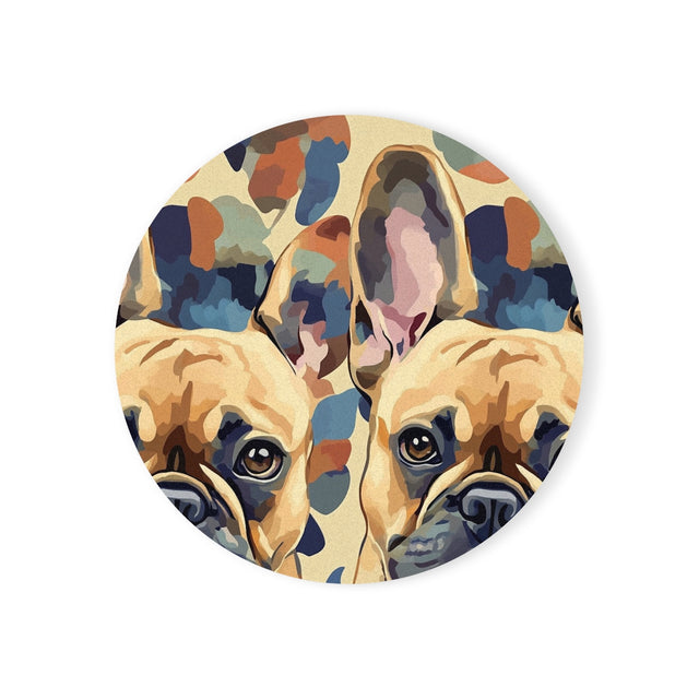 Camouflage Frenchie Brigade Coasters