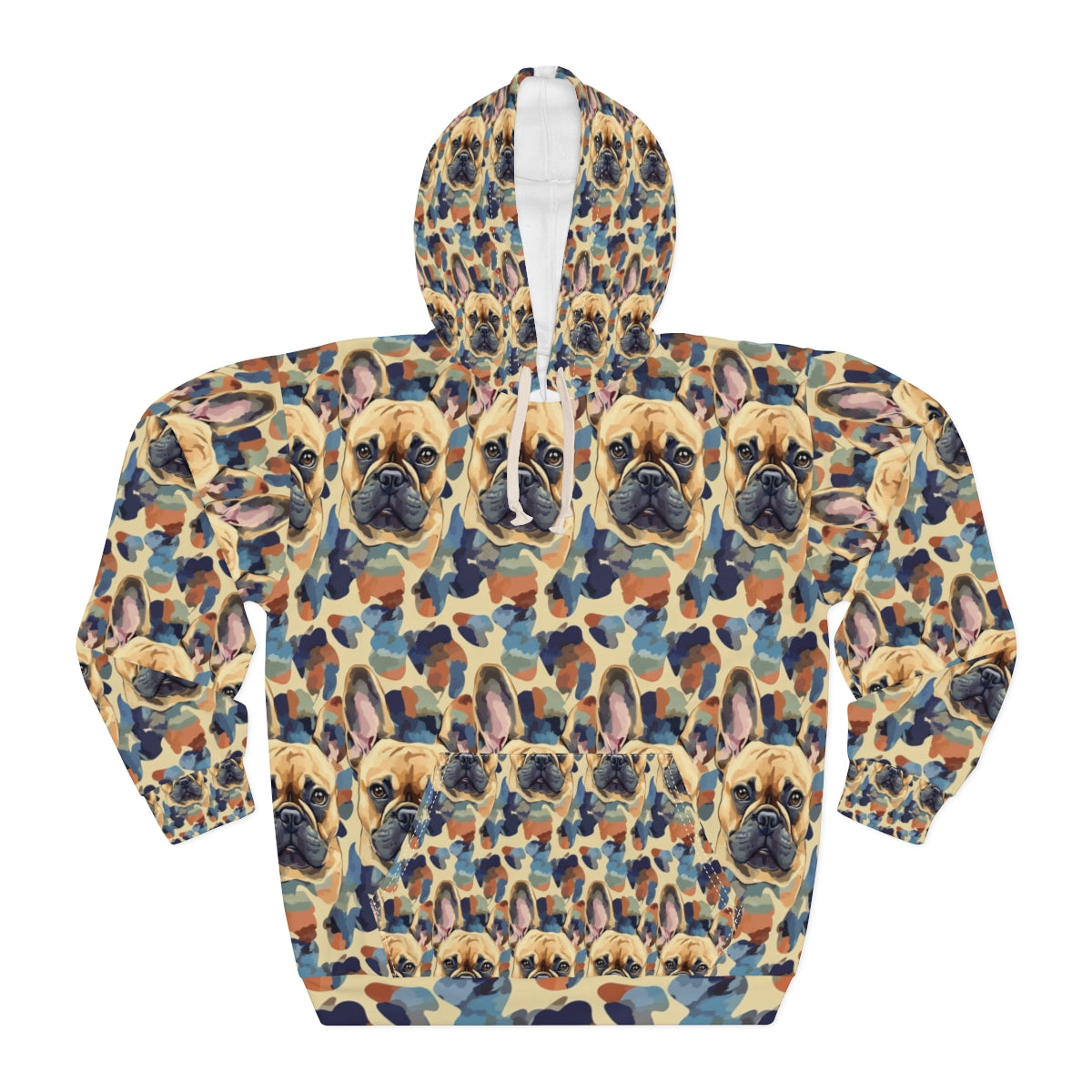 Camouflage Frenchie Brigade Hoodie