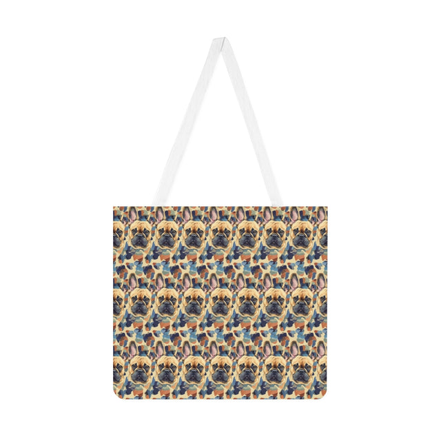 Camouflage Frenchie Brigade Tote Bag