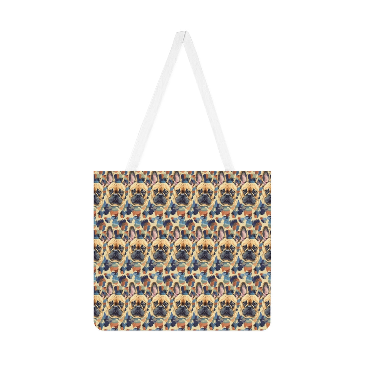 Camouflage Frenchie Brigade Tote Bag