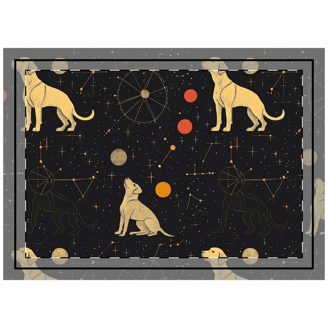Celestial Companions Throw Pillow