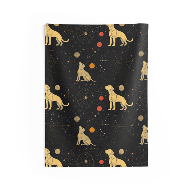 Celestial Companions Wall Tapestry