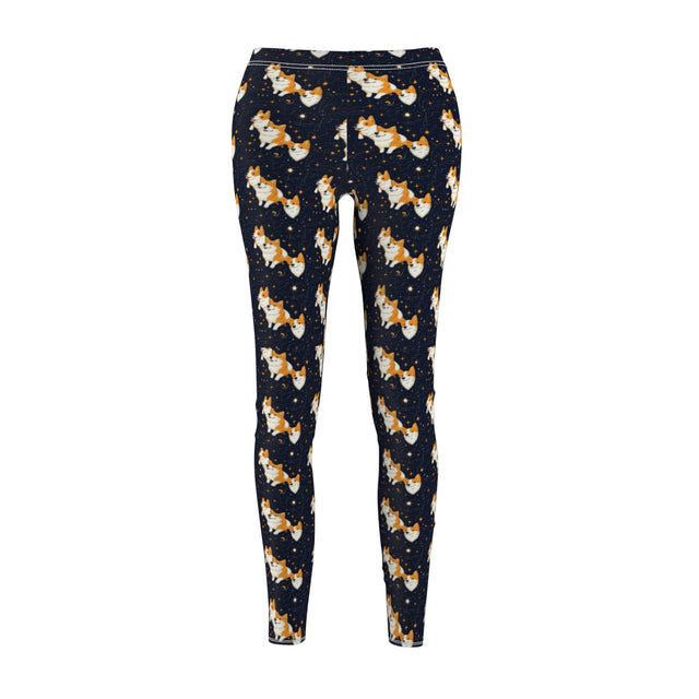 Celestial Corgi Constellation Leggings