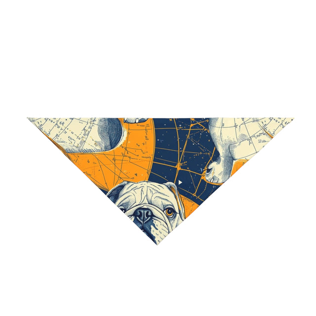 Celestial Navigator Bulldogs Pet Bandana