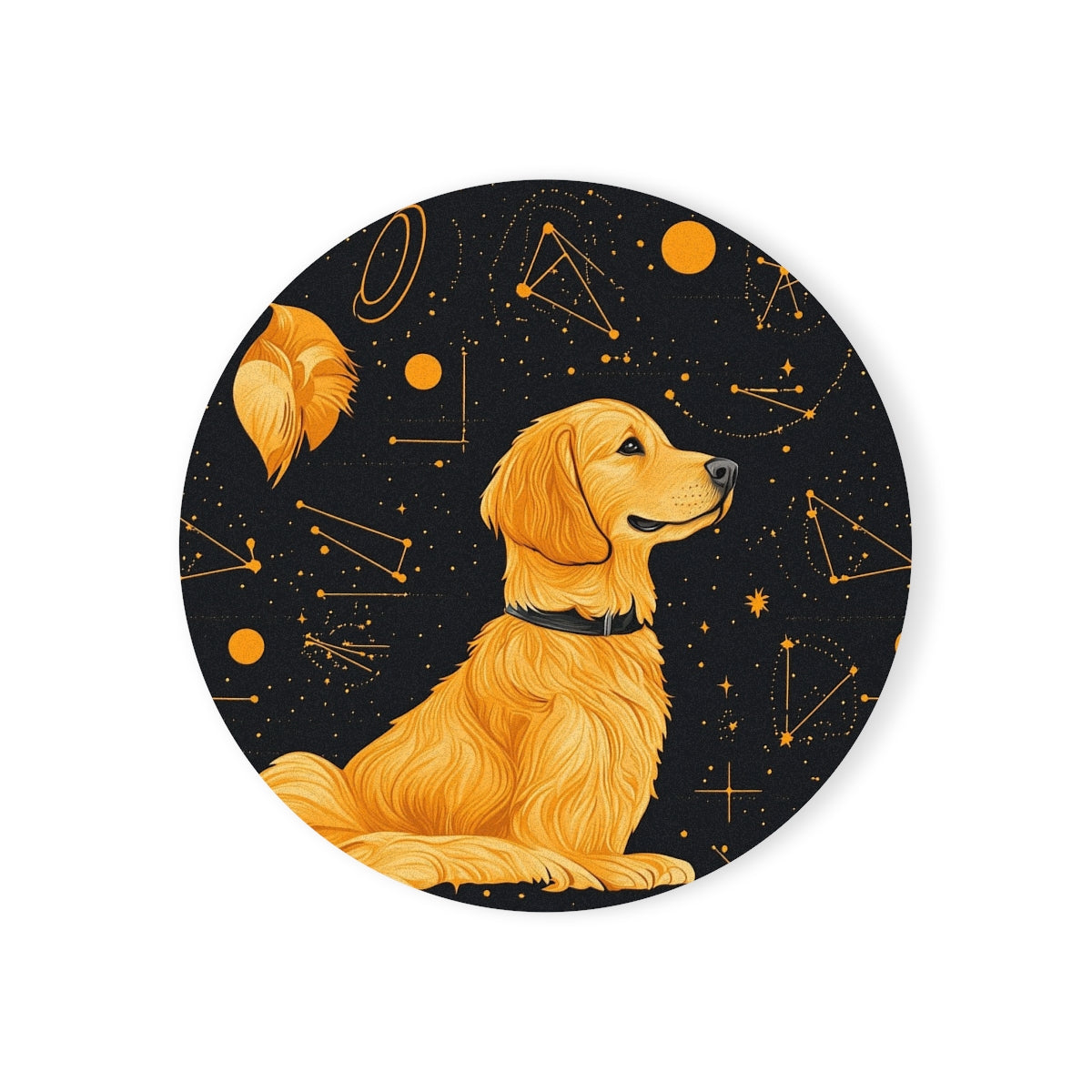 Celestial Navigator Goldens Coasters