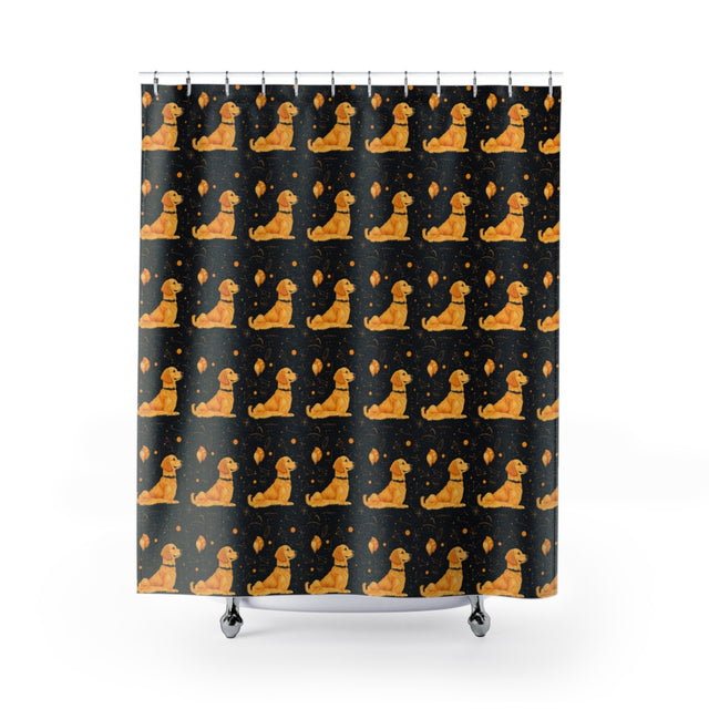 Celestial Navigator Goldens Shower Curtain