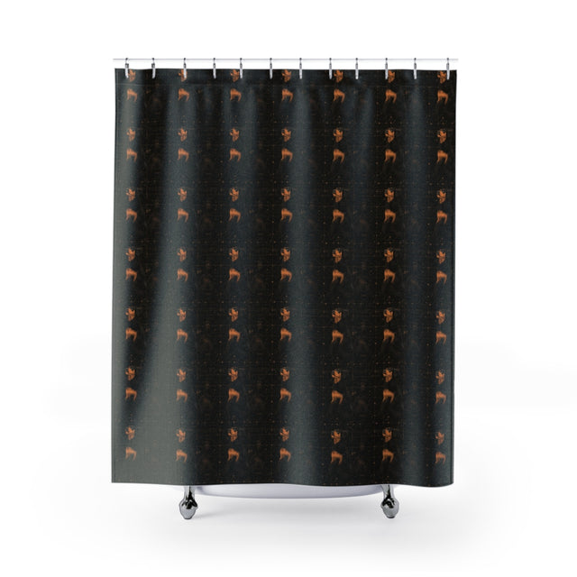 Celestial Navigator Rottweiler Shower Curtain