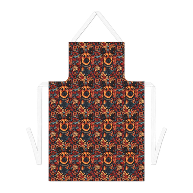 Charcoal Bloom Shepherds Apron