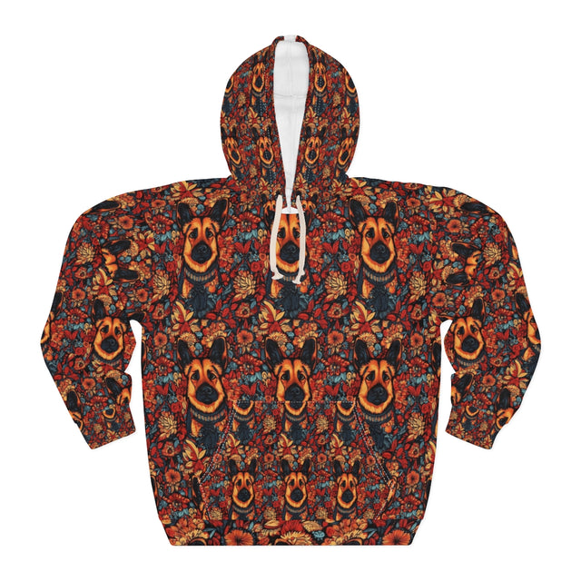 Charcoal Bloom Shepherds Hoodie